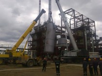 Изображение из альбома Наши работы: работа 250-тонного крана в Ухте - 