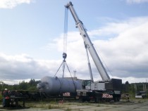 Изображение из альбома Наши работы: работа 250-тонного крана в Ухте - 