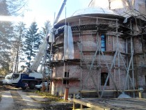 Изображение из альбома Наши работы: установка купола в Одинцовском районе - 